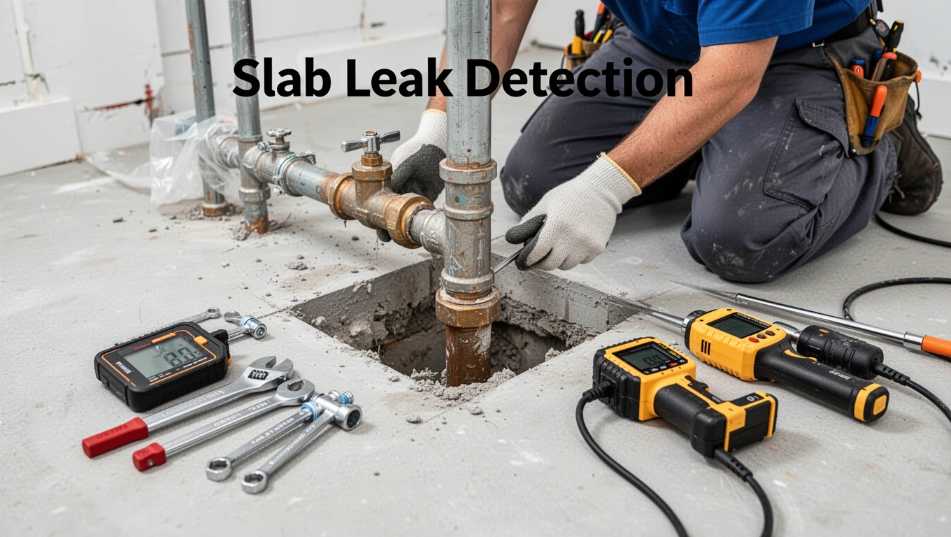 Slab Leak Detection